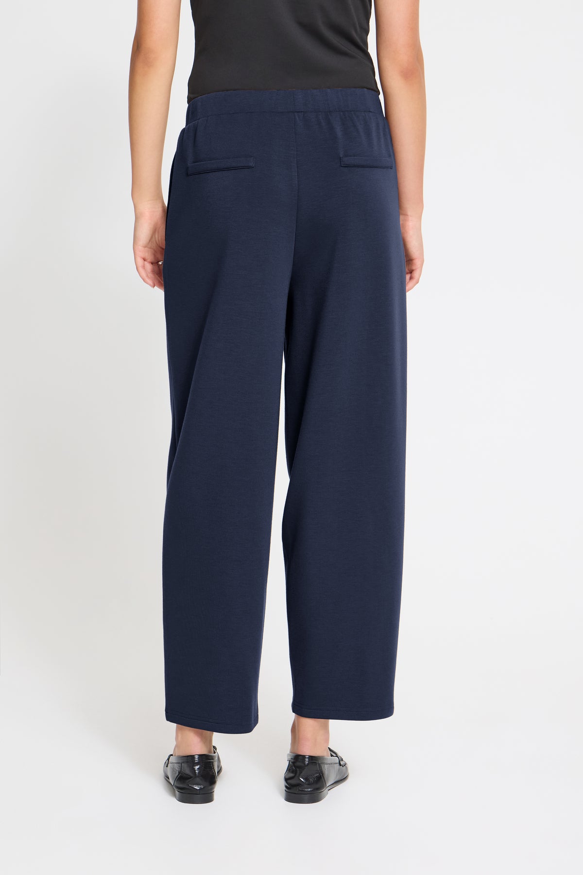 ICHI Naida Trousers in Dark Navy
