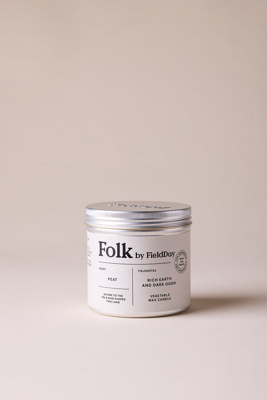FieldDay Folk Tin Peat Candle