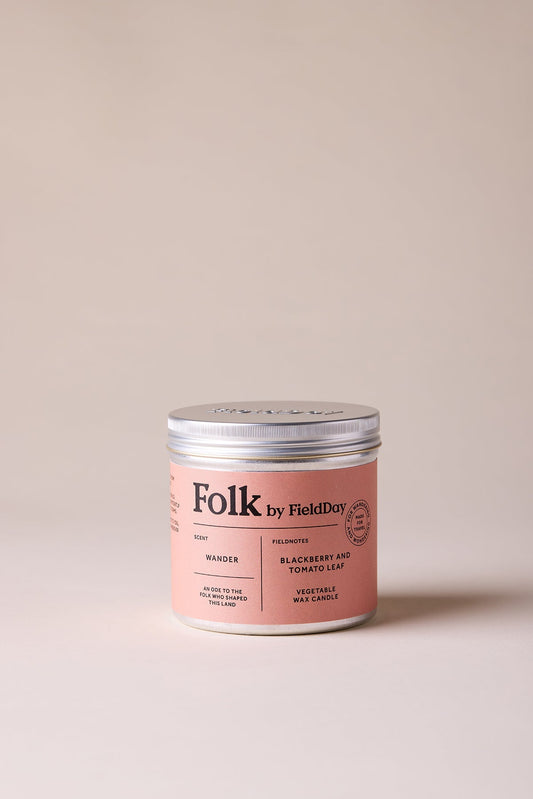 FieldDay Wander Folk Tin Candle