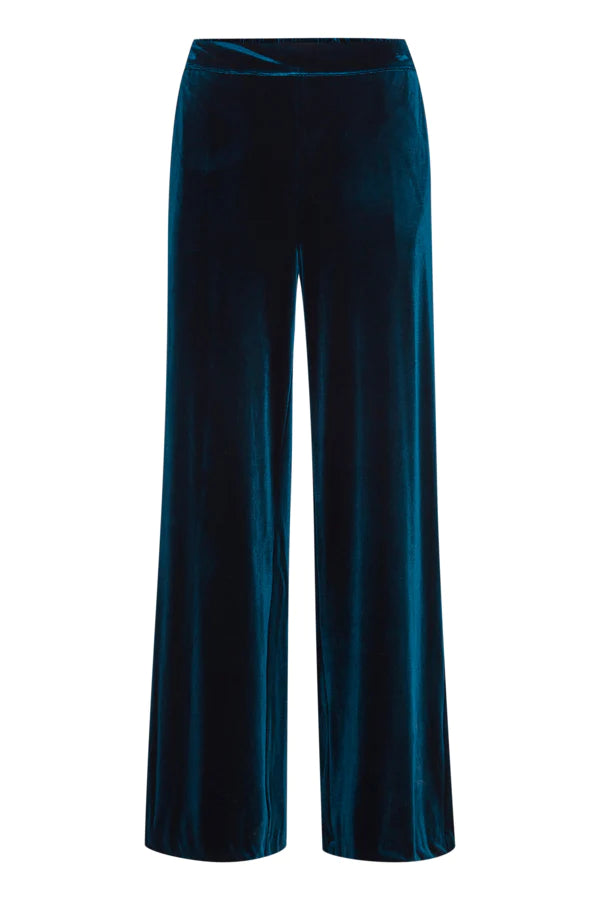 Fransa Donna Trousers in Blue