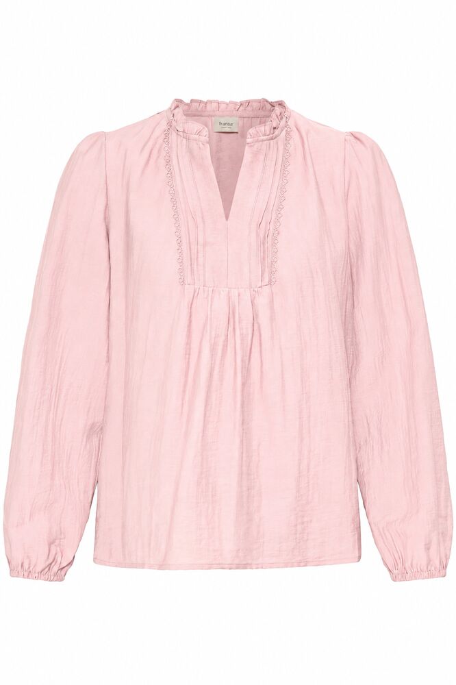 Fransa GIDA Blouse in Silver Pink