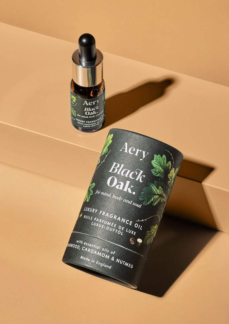 Aery Black Oak Fragrance Oil - Cedarwood & Nutmeg