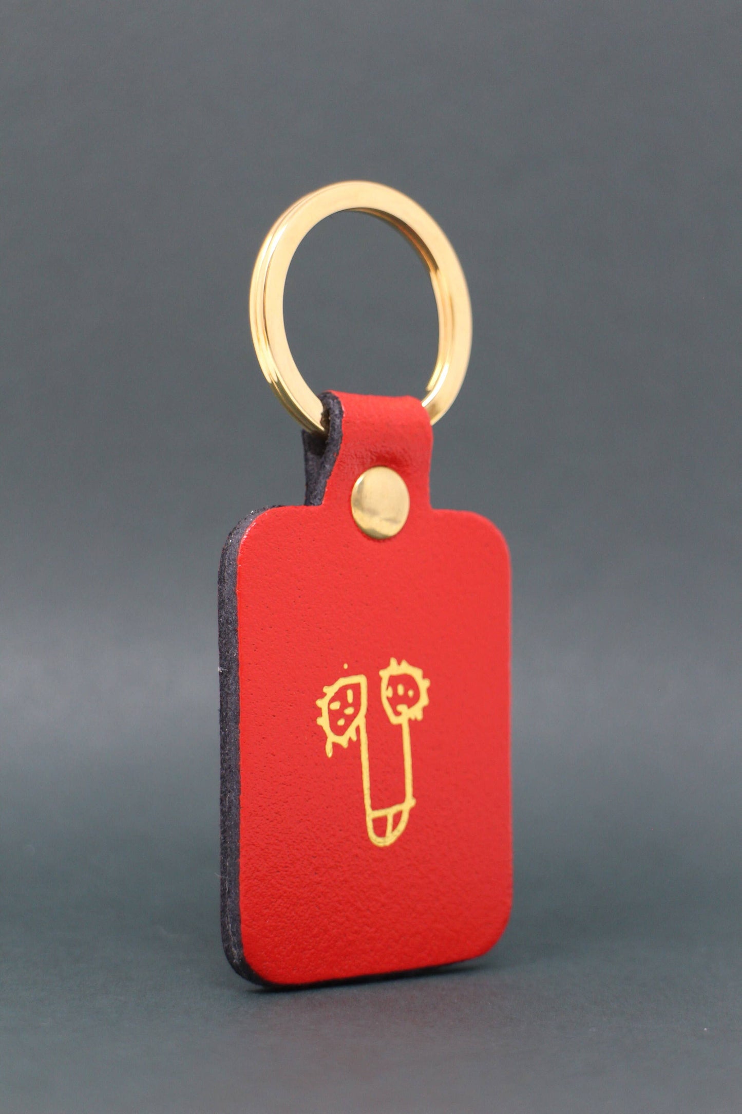 Willy Key Fob: Red