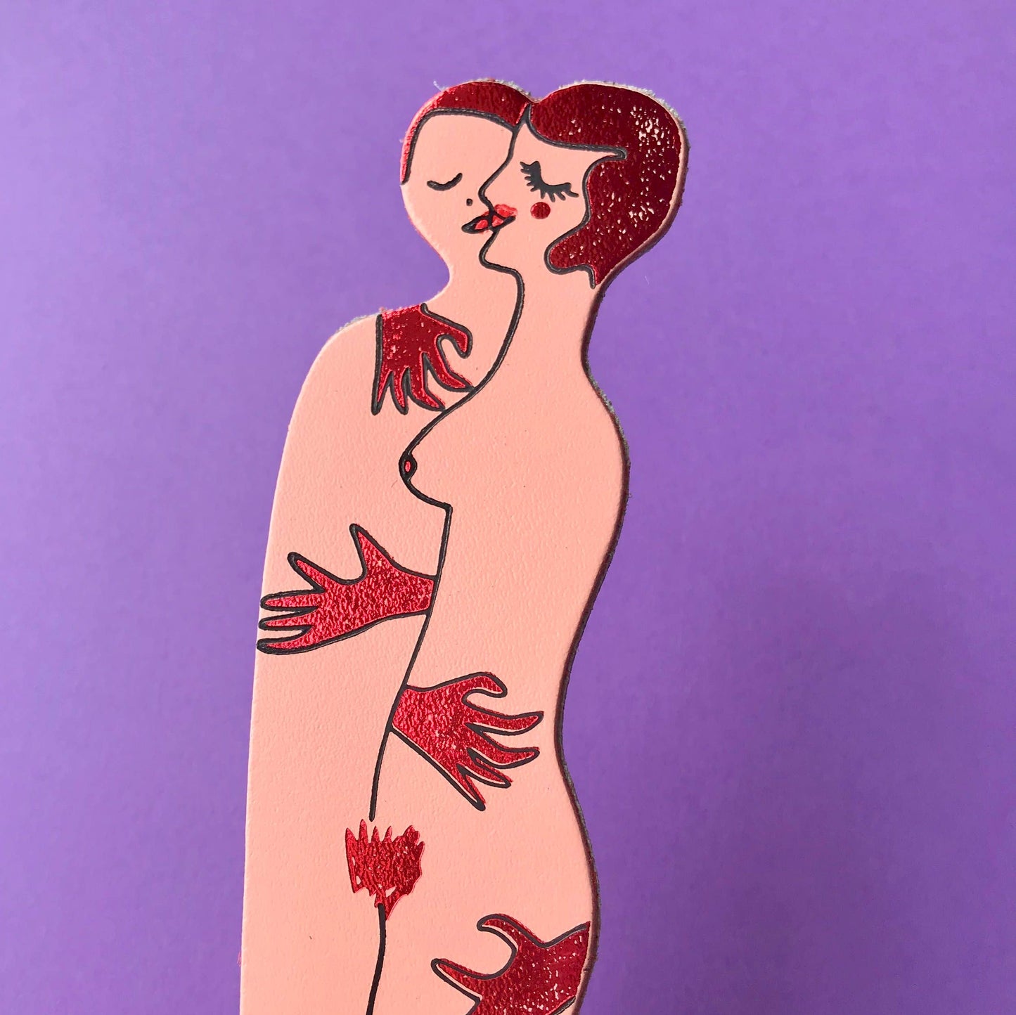 Arc Colour Design Book Lover Bookmark: Cream/Orange