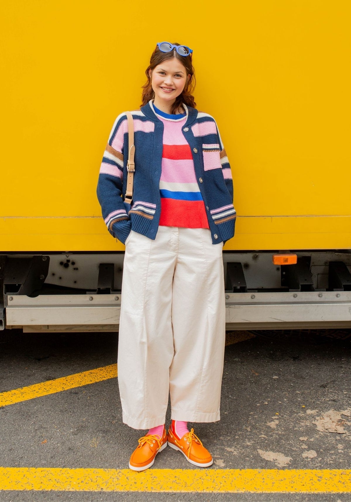 Dr Bloom Blue Tennis Sweater