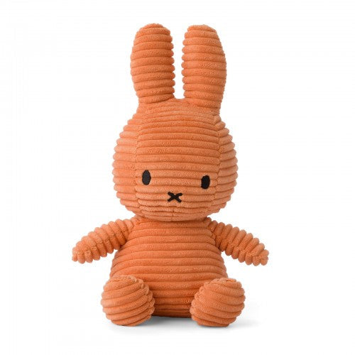 Miffy Sitting Corduroy Soft Toy in Pumpkin (23cm) 