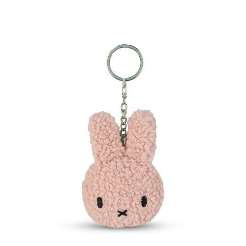 Miffy Flat Tiny Teddy ECO fabric Pink Keyring