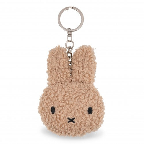 Miffy Flat Tiny Teddy ECO fabric Beige Keyring