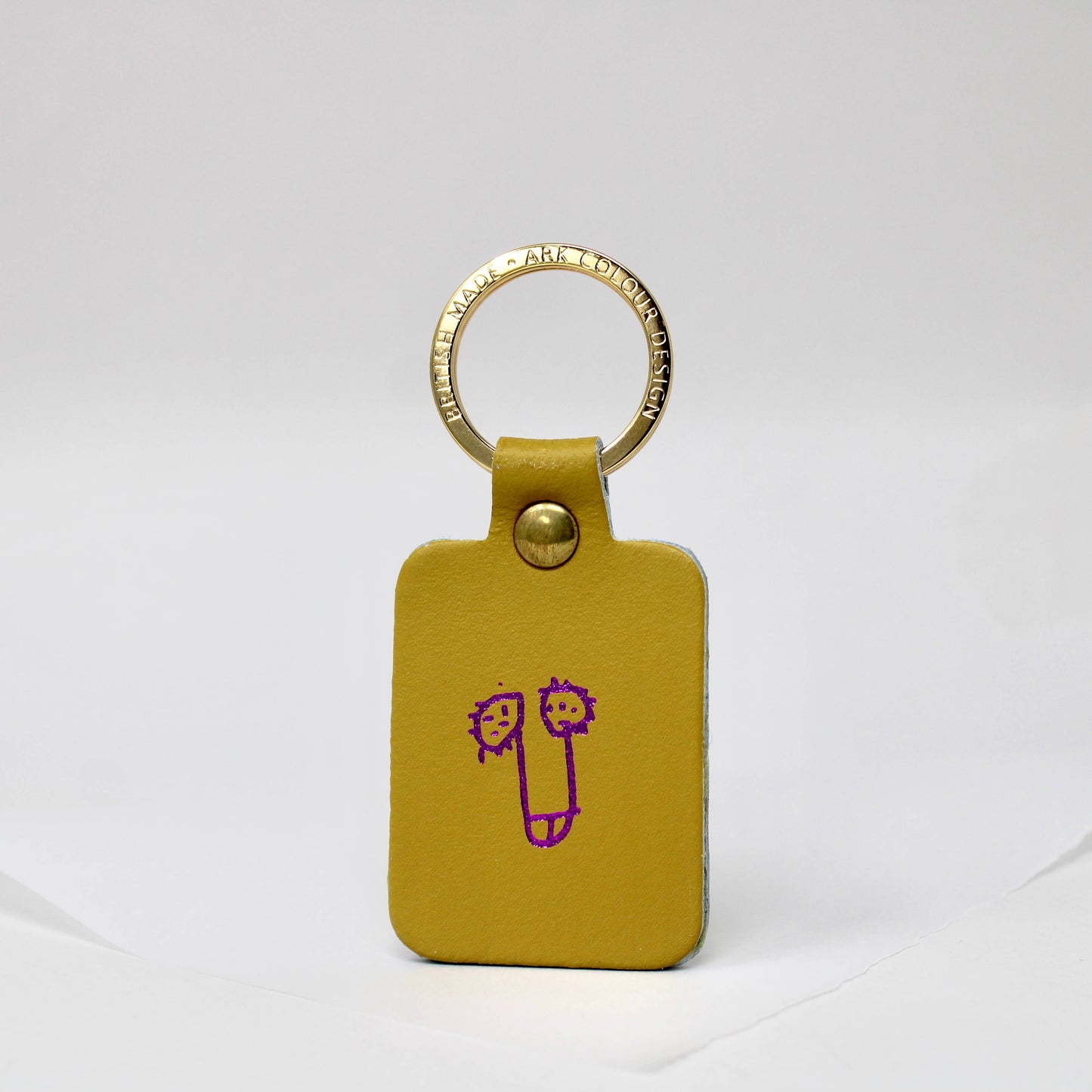 Willy Key Fob: Lilac Grey