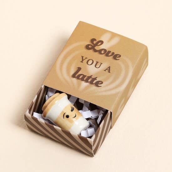 Lisa Angel - Tiny Matchbox Ceramic Tokens: Sloth