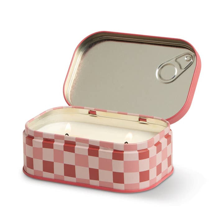 Bistro 4.5oz/27g Printed Tin Candle - Smoked Cherry