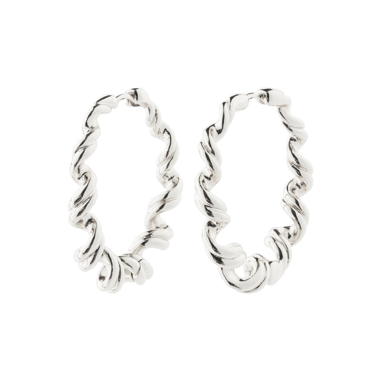 Pilgrim LARISA recycled earrings silver-plated Media 1 of 3