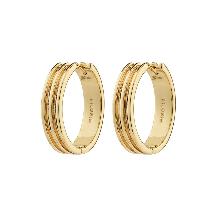 Pillgrim BENNETT hoop earrings gold-plated 