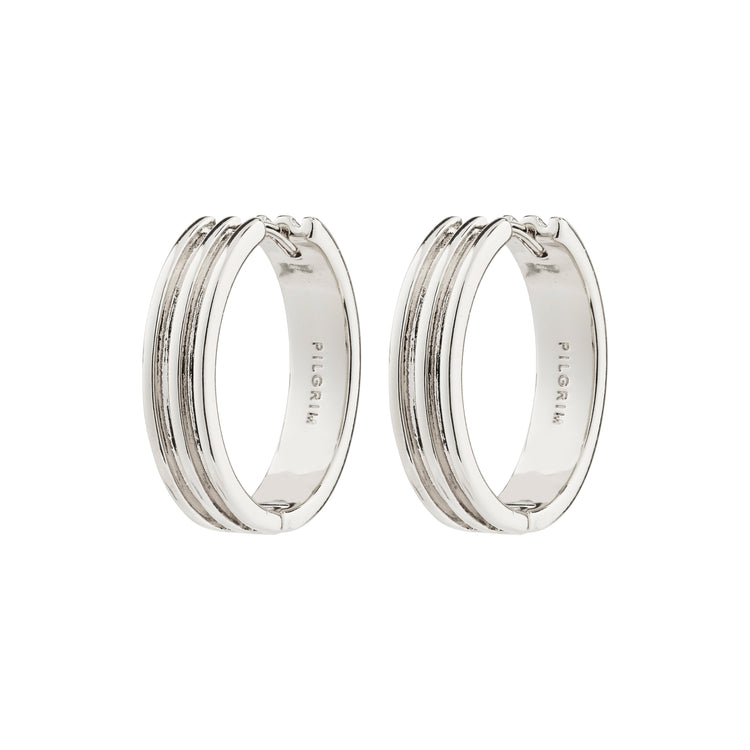 Pillgrim BENNETT hoop earrings silver-plated
