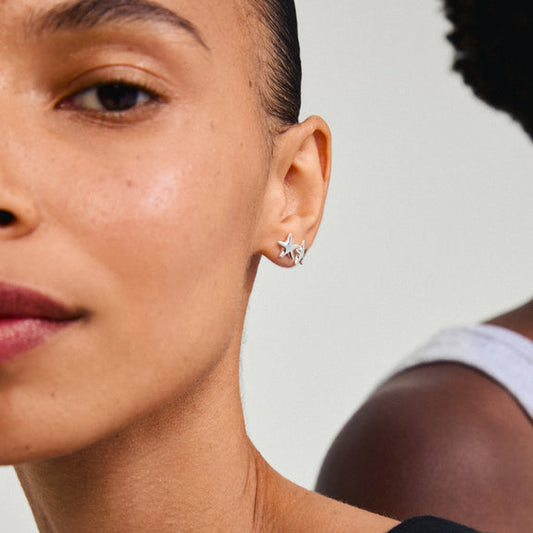 Pilgrim ANDRE Earrings Silver-Plated