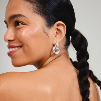 Pilgrim AGNI Earrings Silver-Plated