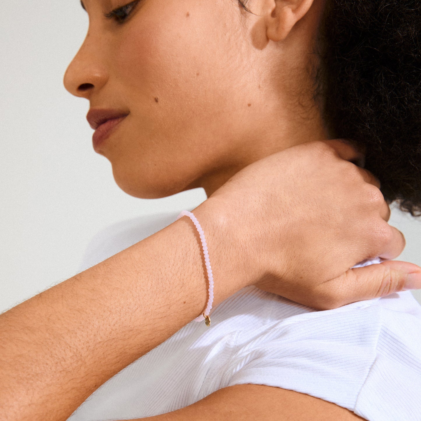 Pilgrim INDIE bracelet rose, gold-plated