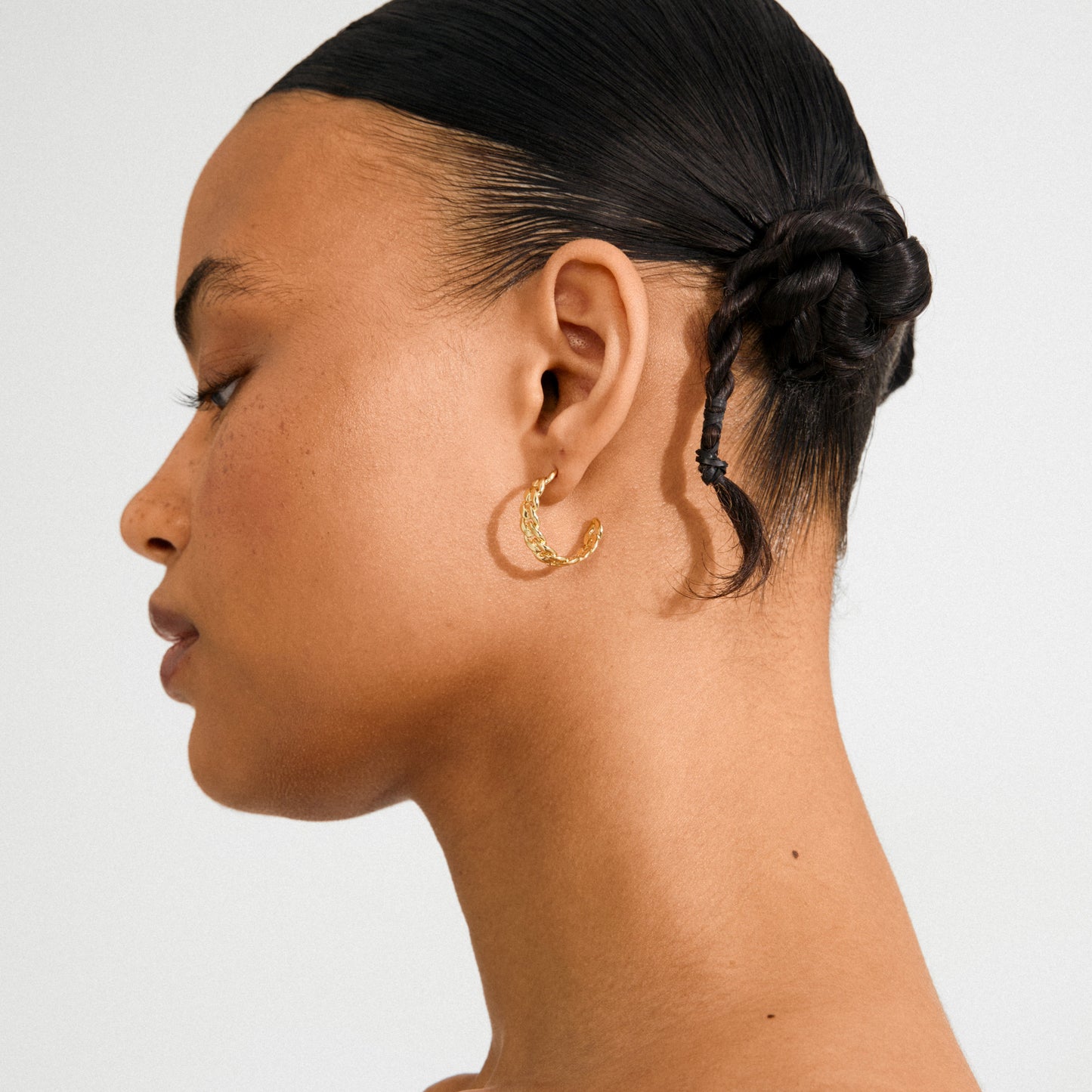 Pilgrim MAYER hoop earrings gold-plated
