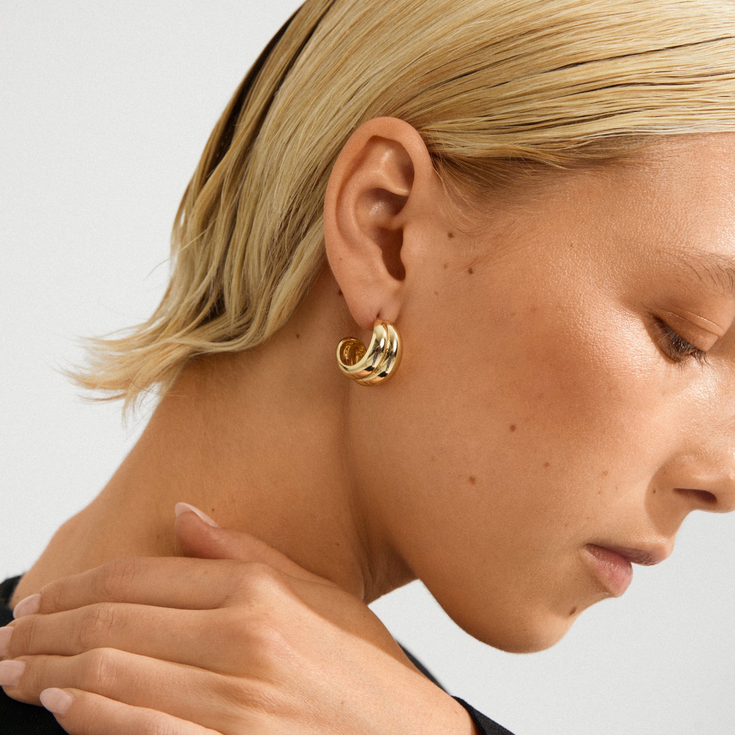 Pilgrim MIKO earrings gold-plated