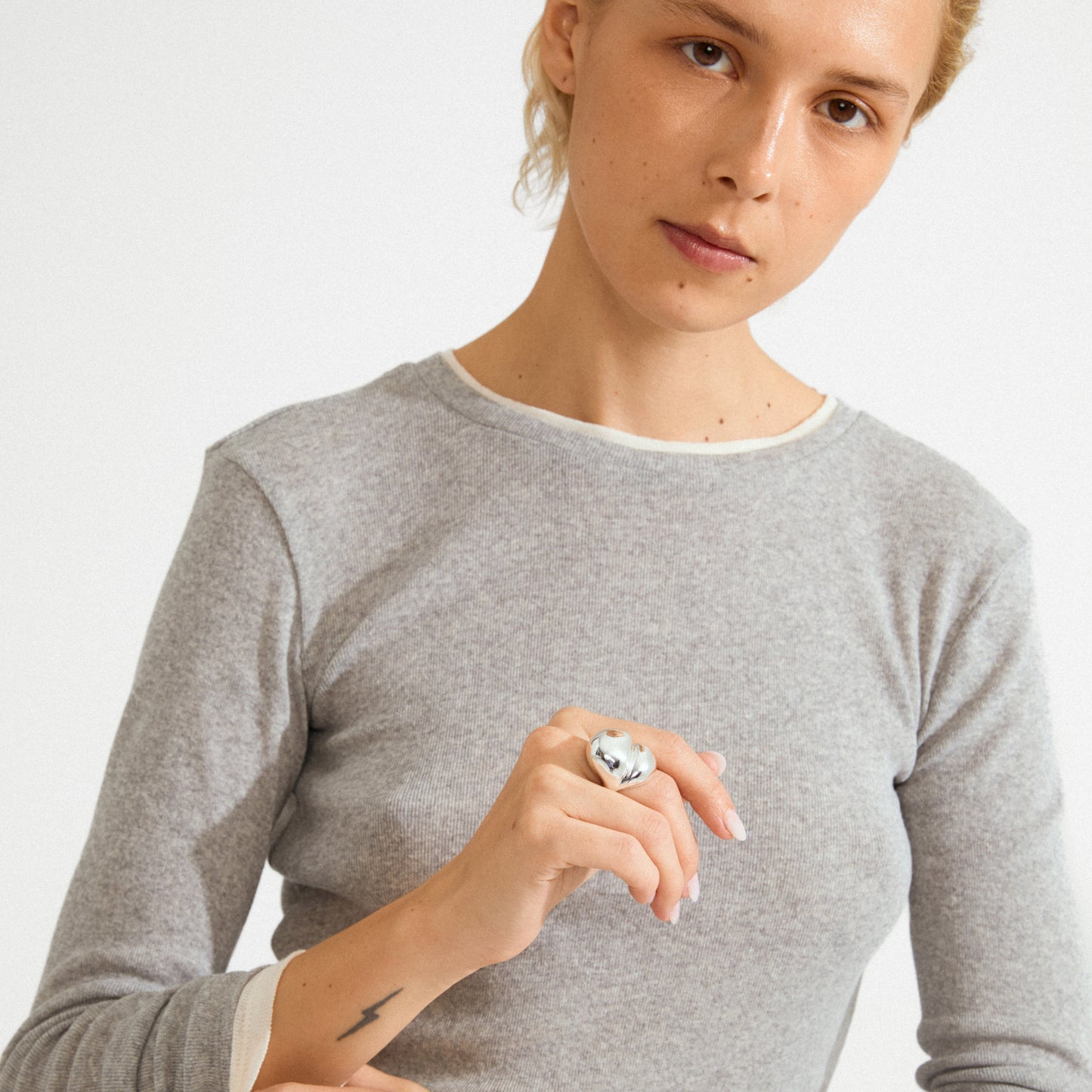 Pilgrim MADDIX ring silver-plated