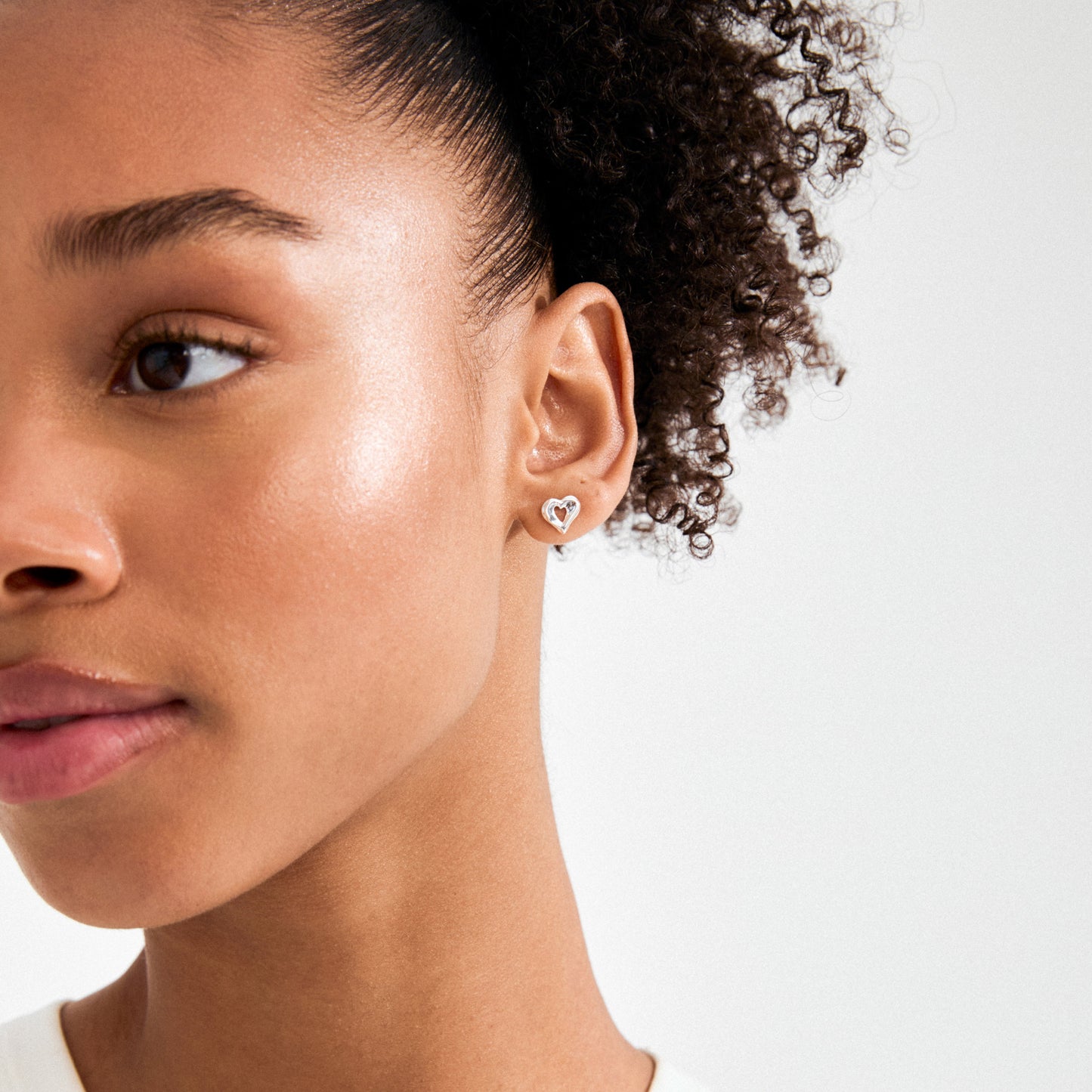 Pilgrim IRIS earrings silver-plated
