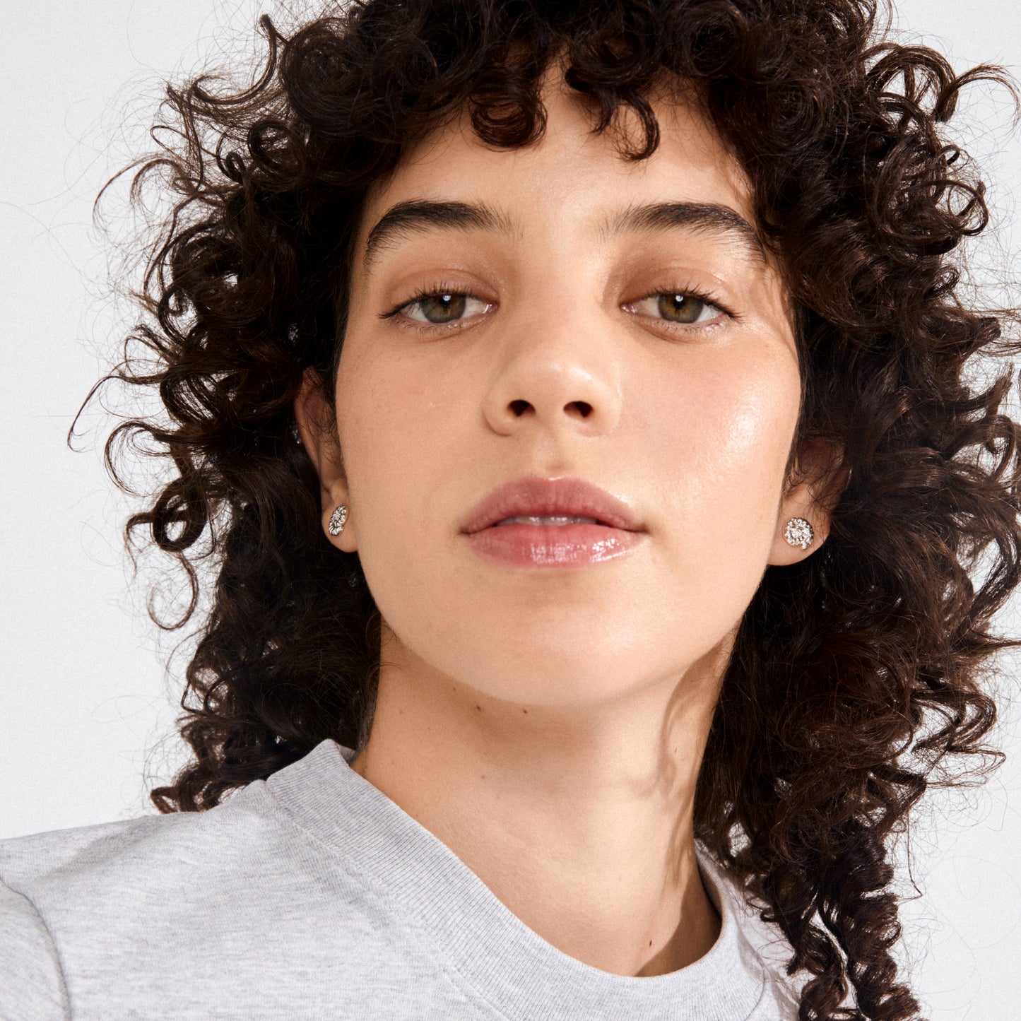 Pilgrim HAZE earrings silver-plated