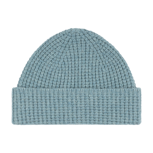 Quinton + Chadwick Ribbed Beanie Hat in Sea Mist