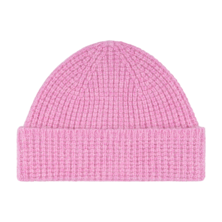 Quinton + Chadwick Beanie Hat in Carmine Pink