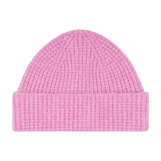 Quinton + Chadwick Beanie Hat in Carmine Pink