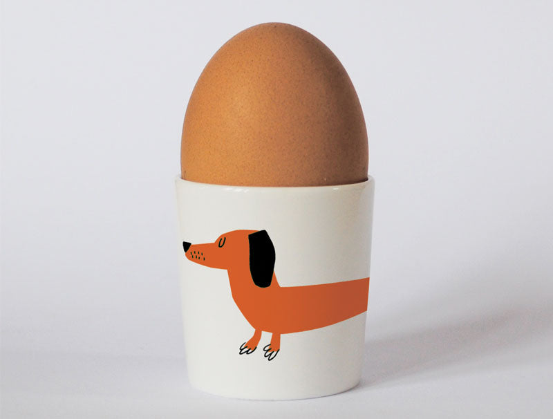 Repeat Repeat Orange Sausage Happiness Egg Cup