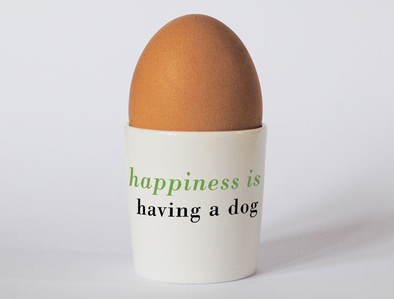 Repeat Repeat Green Sausage Happiness Egg Cup