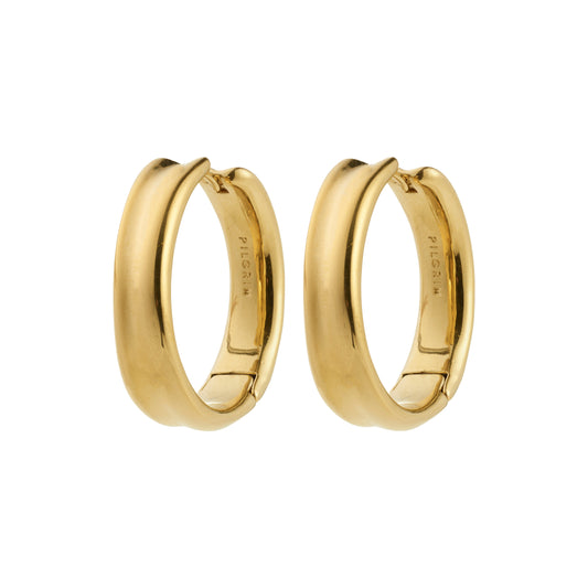 Pilgrim Kayden Hoops Gold-Plated
