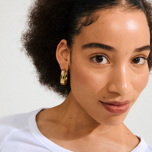 Pilgrim Kayden Hoops Gold-Plated