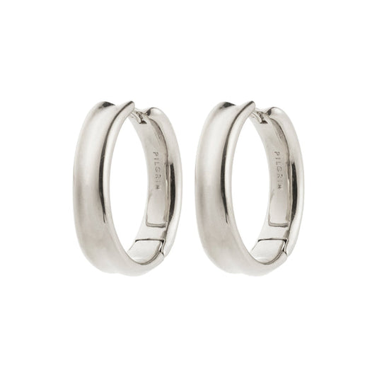 Pilgrim Kayden Hoops Silver-Plated