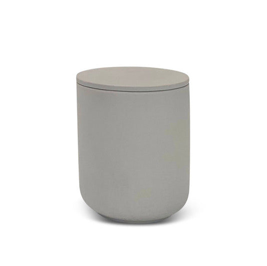 Heaven Scent Ceramic Candle With Lid  - Oud & Tobacco Leaf
