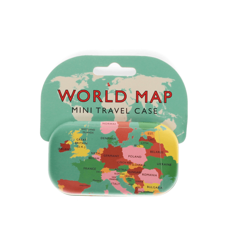 Rex London Mini travel case - World Map