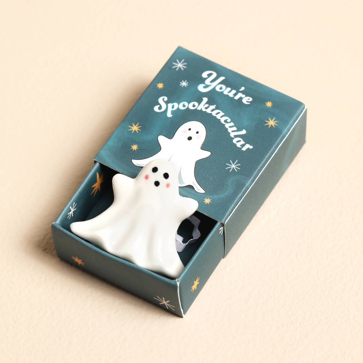Lisa Angel - Tiny Matchbox Ceramic Tokens: Hedgehog