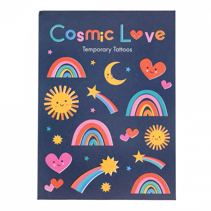 Childrens Temporary Tattoos - Cosmic Love