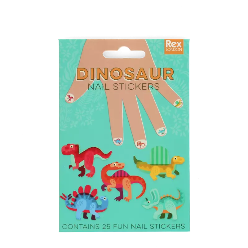 Childrens Nail Stickers - Baby Dinos