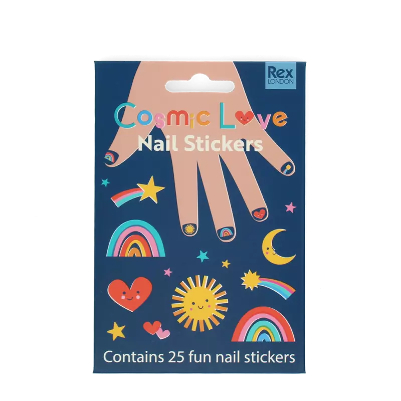 Childrens Nail Stickers - Cosmic Love