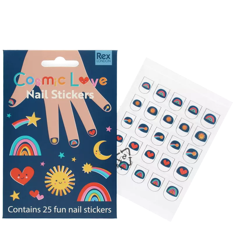 Childrens Nail Stickers - Cosmic Love