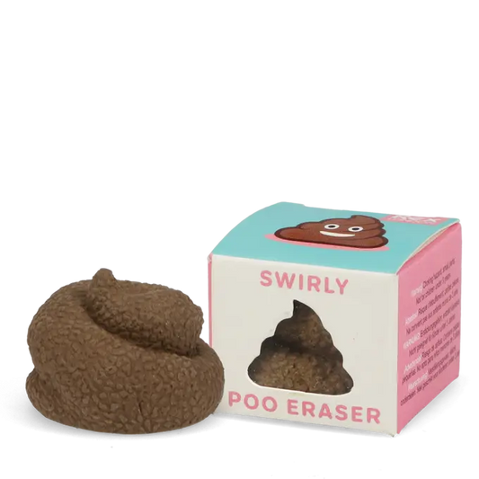 Swirly Poo Eraser