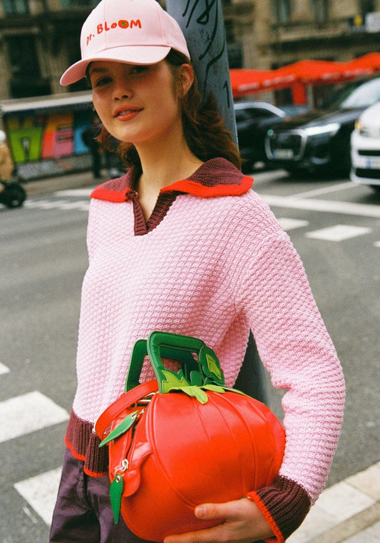 Dr Bloom Pink Match Sweater