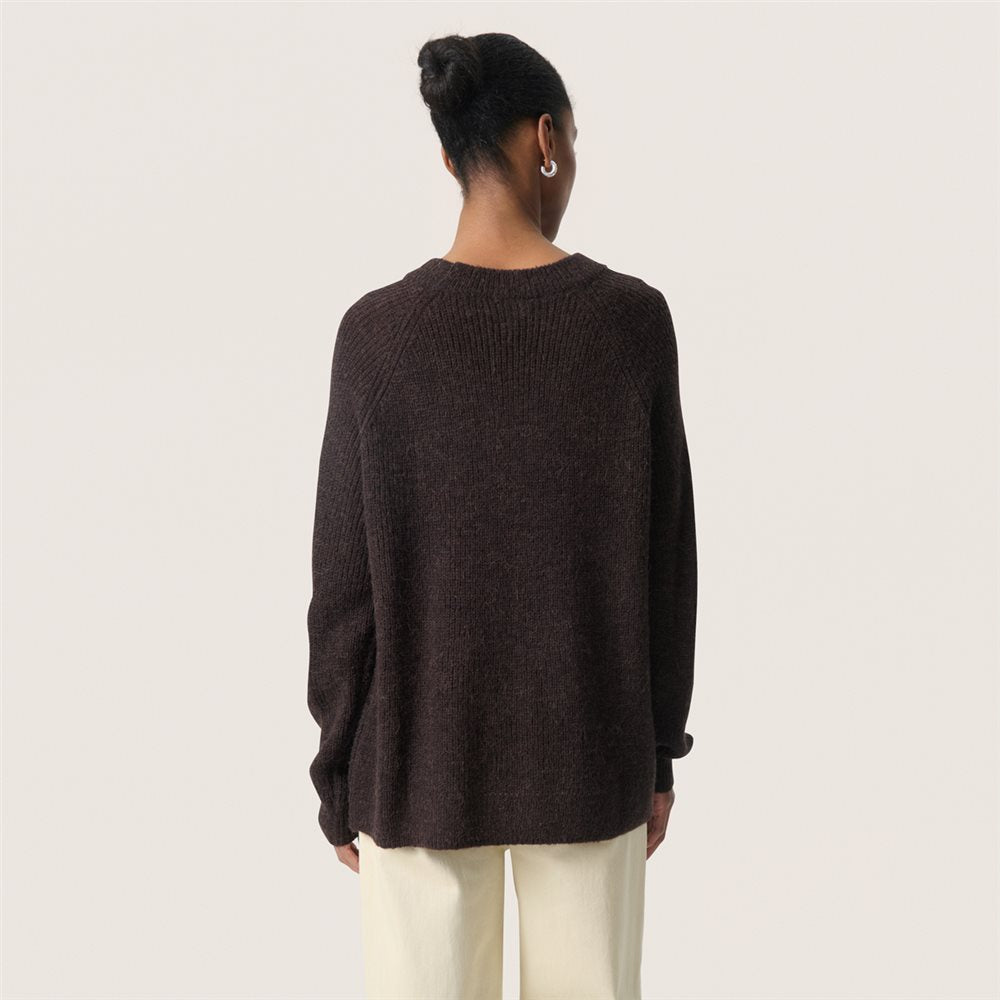 Soaked in Luxury Tuesday Jumper in Chocolate Torte