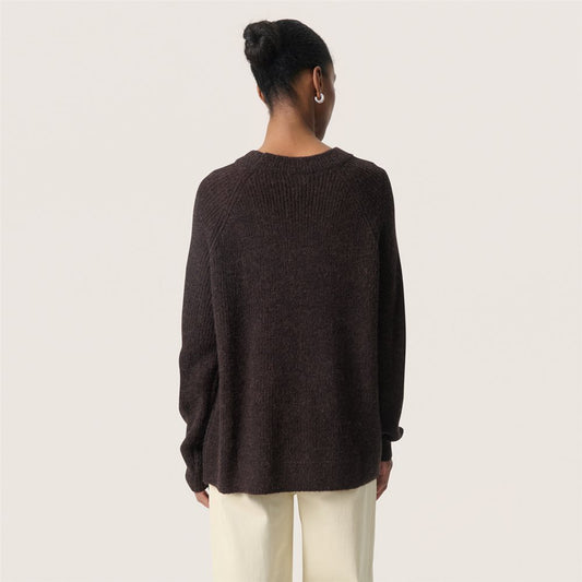 Soaked in Luxury Tuesday Jumper in Chocolate Torte