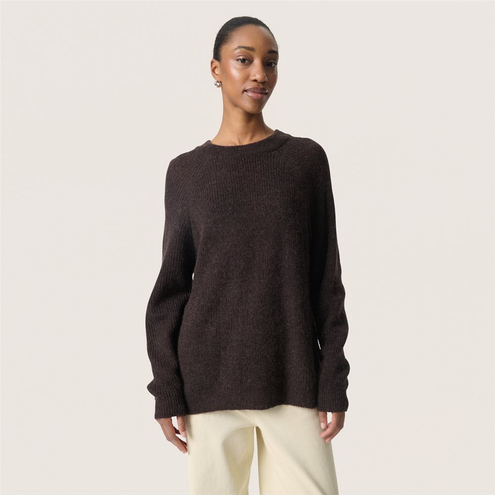 Soaked in Luxury Tuesday Jumper in Chocolate Torte