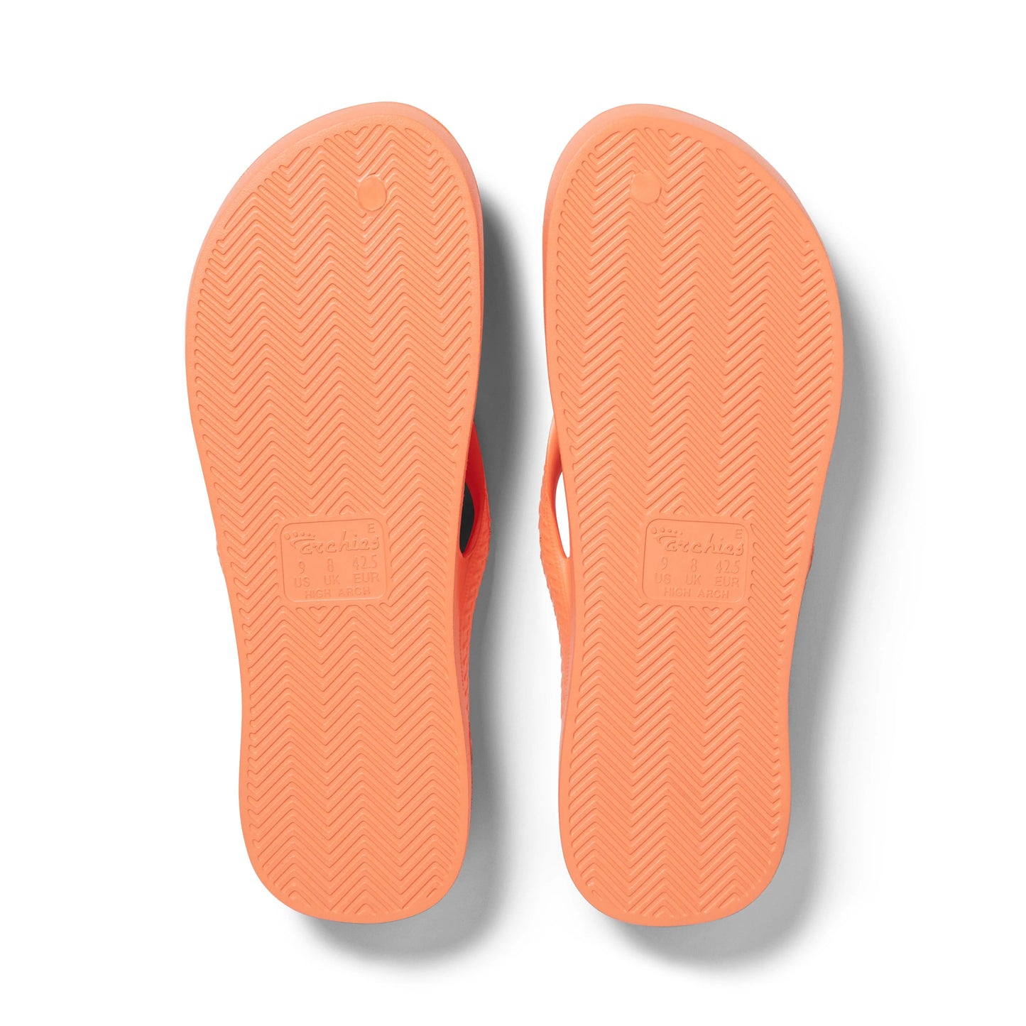 Archies Peach Arch Support Flip Flops - Classic