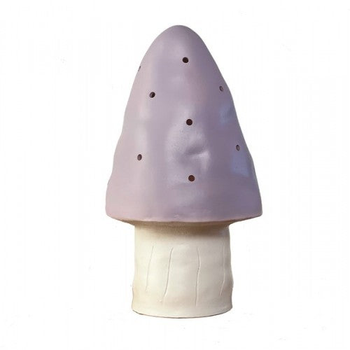 Heico Lamp Small Mushroom Lavender