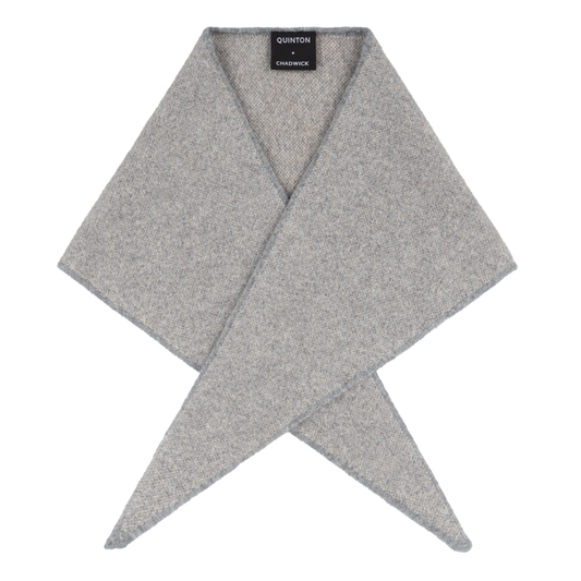 Quinton + Chadwick Triangle Scarf in Bark colours