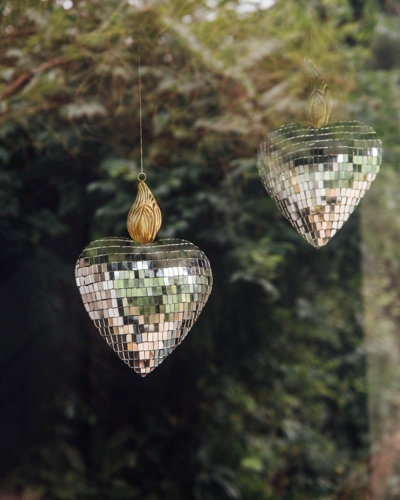 Boncoeurs Mirrored Heart Decoration